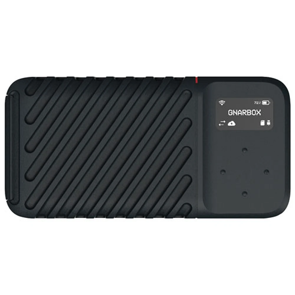 GNARBOX 2.0 256GB External Backup Solid State Drive (GNAR256V2) - Black