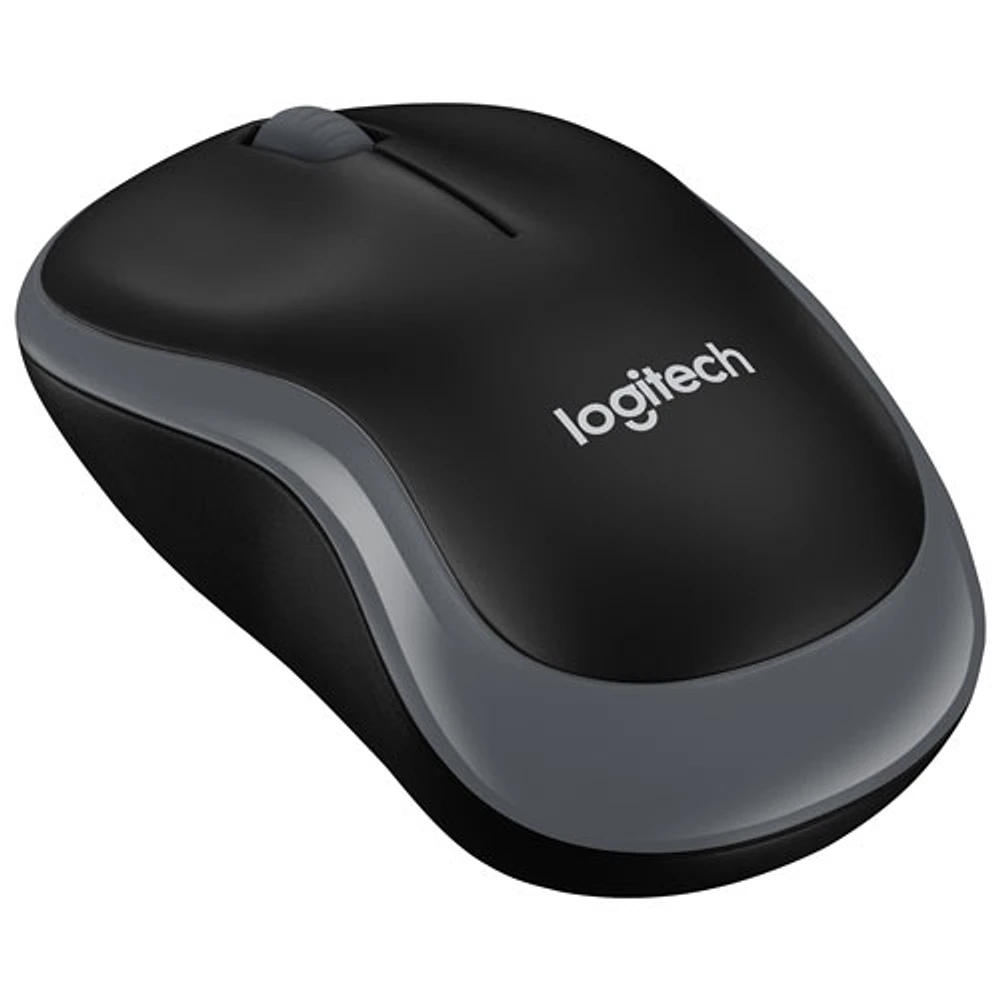 Logitech M185 Wireless Optical Mouse - Black