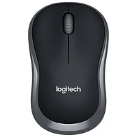 Logitech M185 Wireless Optical Mouse - Black