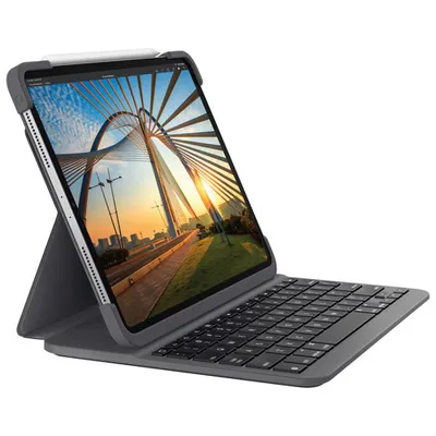 Logitech Slim Folio Backlit Keyboard Case for iPad Pro 11" (4th/3rd/2nd/1st Gen) - English