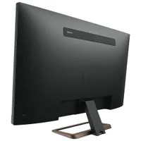 Moniteur FreeSync ACL IPS UHD 4K 60 Hz 32 po de BenQ/5 ms gris-gris (EW3280U) - Brun métallique/Noir