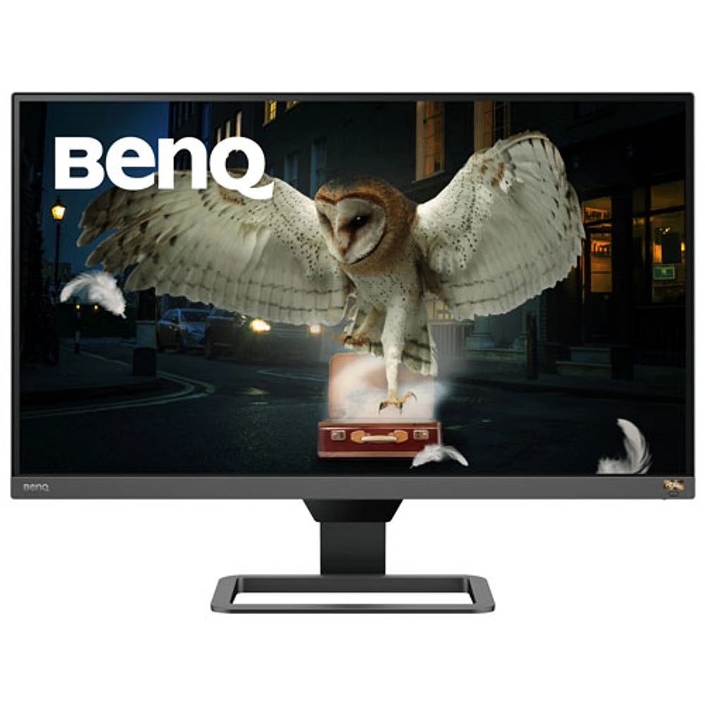 Moniteur jeu ACL IPS WQHD 1440p 60 Hz 27 po de BenQ/5 ms gris à gris (EW2780Q)-Gris métallique/Noir