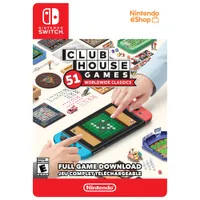 Clubhouse Games: 51 Worldwide Classics (Switch) - Téléchargement numérique