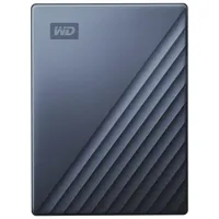 Disque dur externe portatif USB-C/USB 3.0 My Passport Ultra de 5 To de WD (WDBFTM0050BBL-WESN)- Bleu