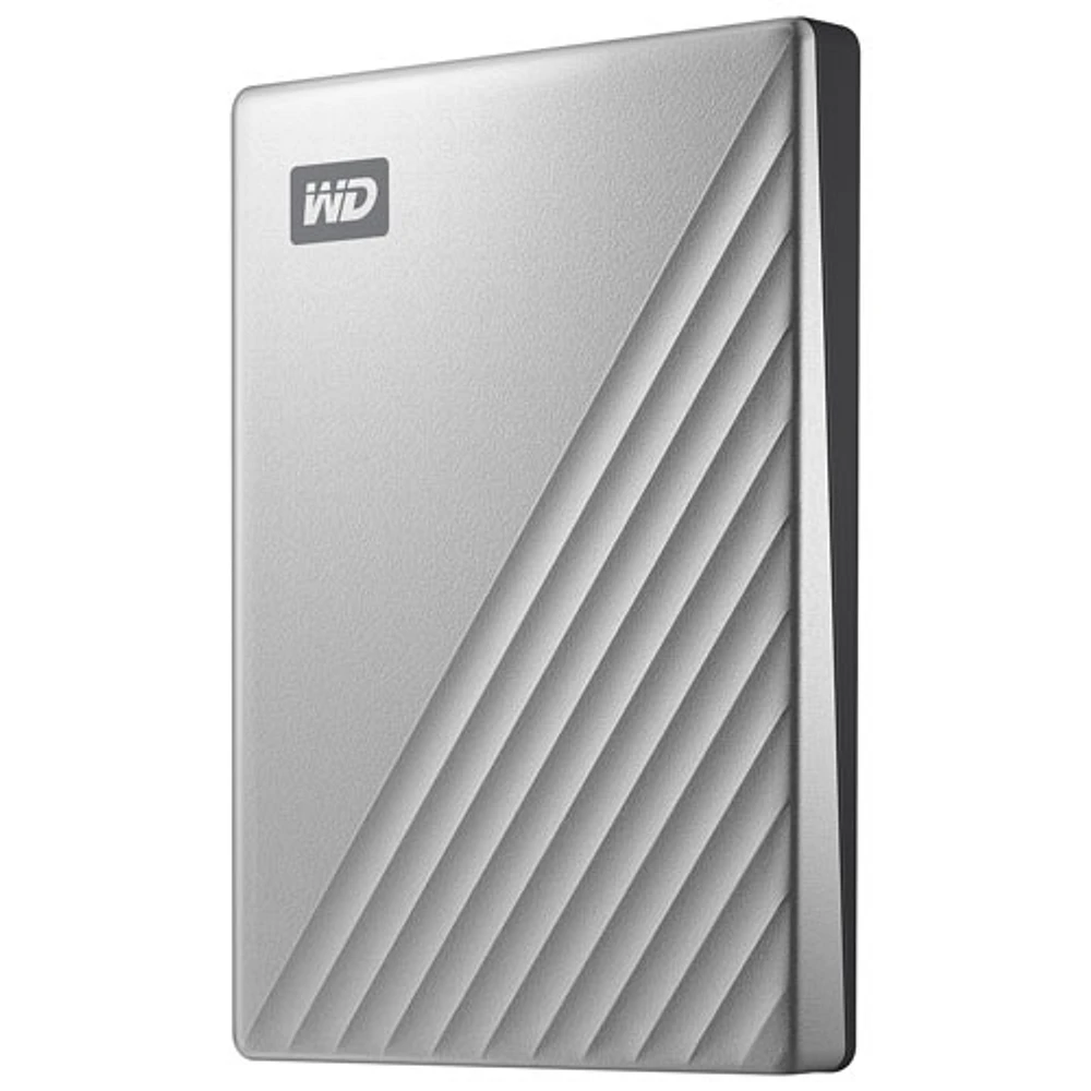 WD My Passport Ultra 5TB USB 3.0 Portable External Hard Drive for Mac (WDBPMV0050BSL-WESN)