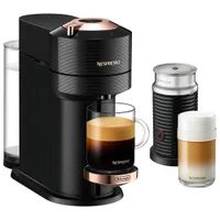 Nespresso Vertuo Next Premium Coffee & Espresso Machine by De'Longhi with Aeroccino - Rose Gold