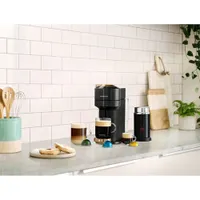 Nespresso Vertuo Next Premium Coffee & Espresso Machine by De'Longhi with Aeroccino - Rose Gold