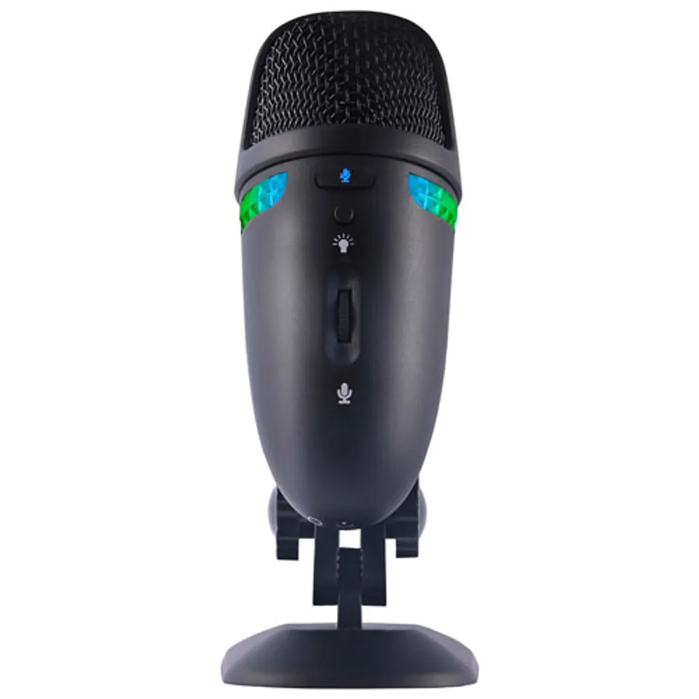 Cyber Acoustics Teton USB Microphone with Light (CVL-2009)