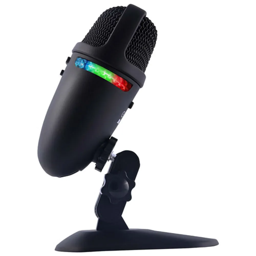 Cyber Acoustics Teton USB Microphone with Light (CVL-2009)