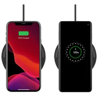 Tapis de recharge certifié Qi de 10 W Quick Charge de Belkin avec câble et adaptateur c.a. - Noir