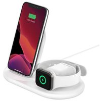 Belkin 3-in-1 Wireless Qi Charging Station for iPhone, Apple Watch & AirPods - White