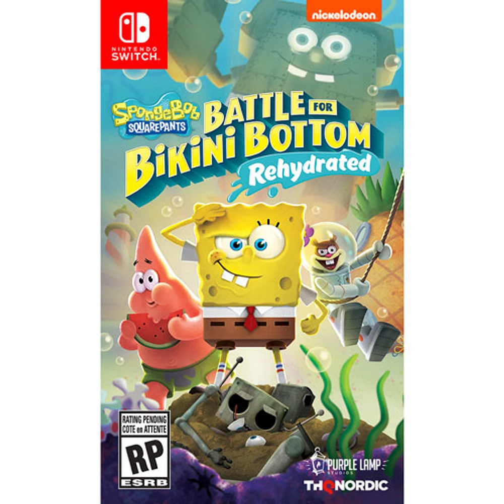 Bob l'éponge : Battle for Bikini Bottom - Rehydrated (Switch)