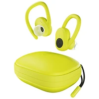 Écouteurs boutons 100 % sans fil à isolation sonore Push Ultra de Skullcandy - Jaune électrique