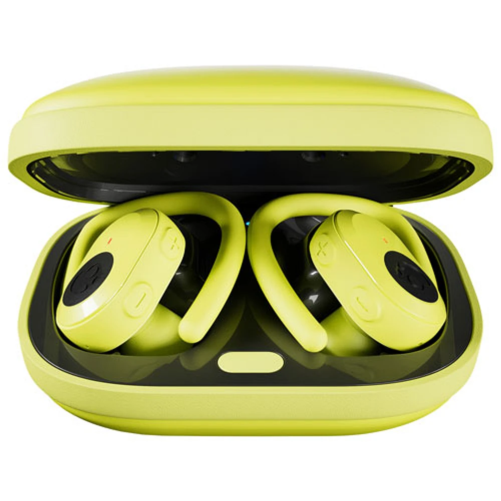 Écouteurs boutons 100 % sans fil à isolation sonore Push Ultra de Skullcandy - Jaune électrique