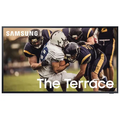 Samsung The Terrace 65" 4K UHD HDR QLED Tizen Outdoor Smart TV (QN65LST7TAFXZC) - Titan Black