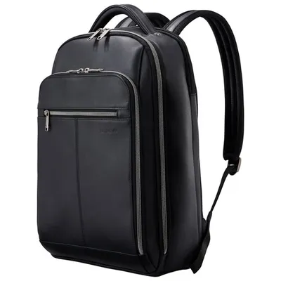 Samsonite Classic Leather 15.6" Laptop Commuter Backpack