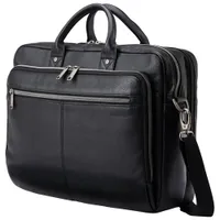 Sac messager Classic Leather de Samsonite pour portable de 15,6 po