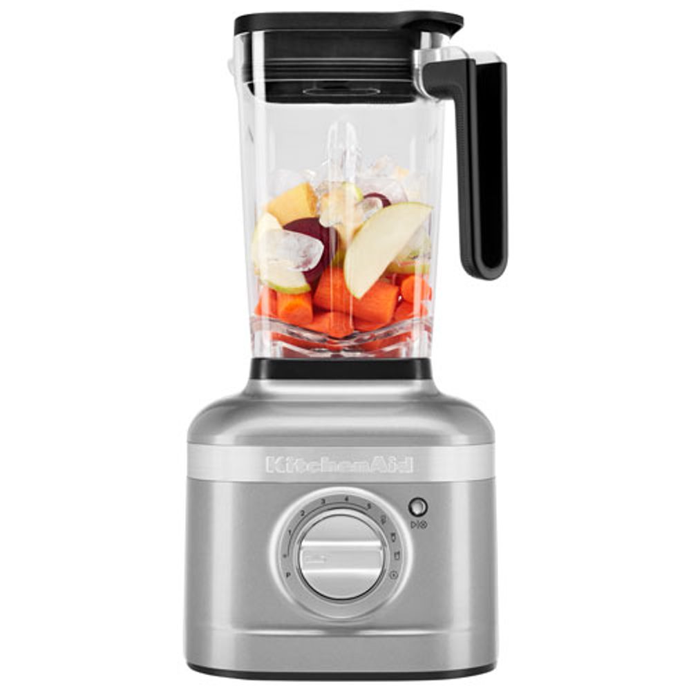 KitchenAid 1.66L 1200-Watt Stand Blender with 16oz Personal Blending Jar - Contour Silver- Only at Best Buy