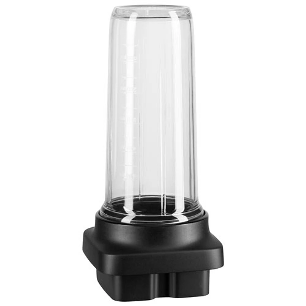 Mélangeur sur socle 1,66 l 1200 W de KitchenAid avec contenant de 16 oz - Argenté