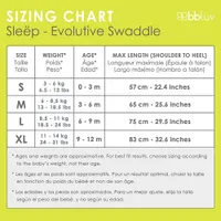 bbluv 3-In-1 Convertible Swaddle - -3 Months