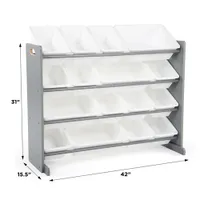 Humble Crew Super-Sized 16-Bin Toy Organizer