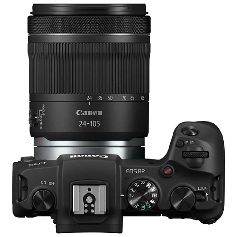 Appareil photo sans miroir plein format EOS RP de Canon avec objectif IS STM de 24-105 mm