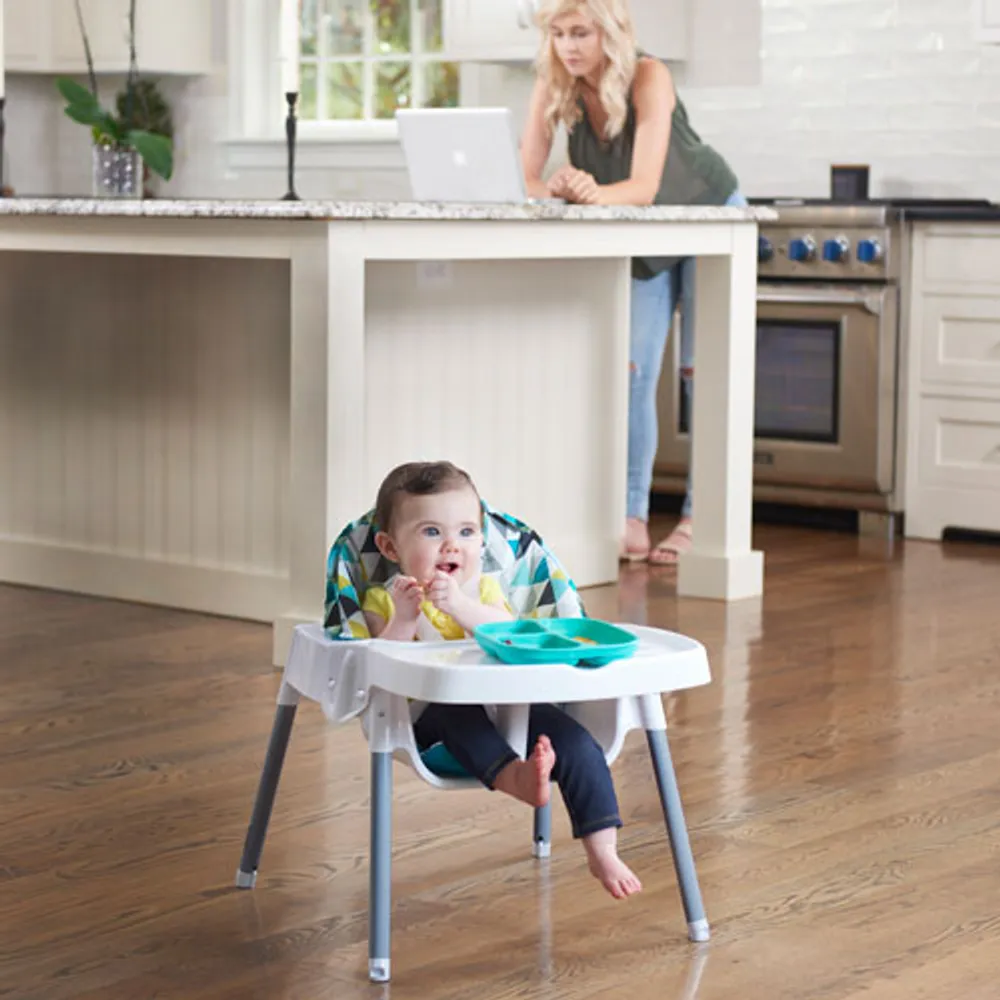Evenflo 4-in-1 Eat & Grow Convertible High Chair with Tray - Prism Triangles