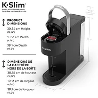 Keurig K-Slim Single Serve Coffee Maker - Black