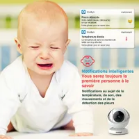 Invidyo Video Baby Monitor with Night Vision and Two-Way Communication (INV300)