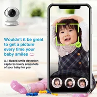 Invidyo Video Baby Monitor with Night Vision and Two-Way Communication (INV300)