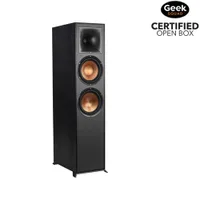 Open Box - Klipsch R820F 150-Watt 2-Way Tower Speaker - Single - Black