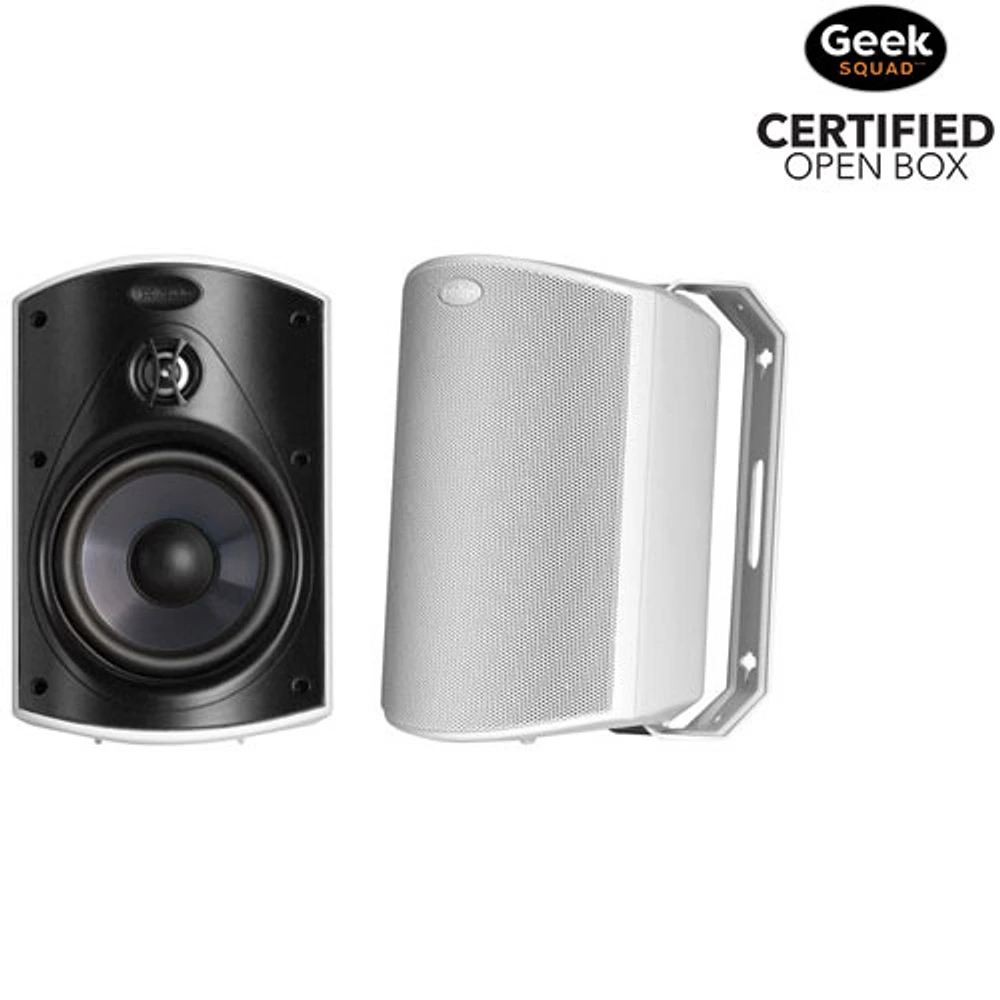 Open Box - Polk Audio Atrium 4 80-Watt All-Weather Speaker - White - Pair