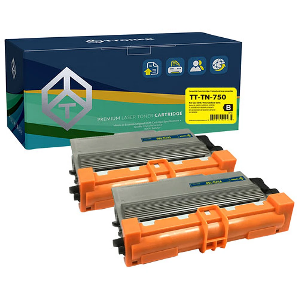 TToner Brother Compatible Black Toner (TT-TN750