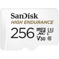 SanDisk High Endurance 256GB 100MB/s microSDXC Memory Card