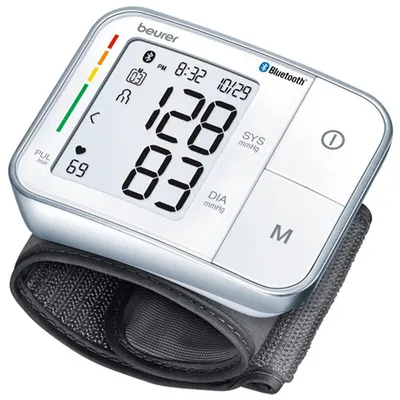 Beurer Wireless Wrist Blood Pressure Monitor with Smartphone App (BC57)
