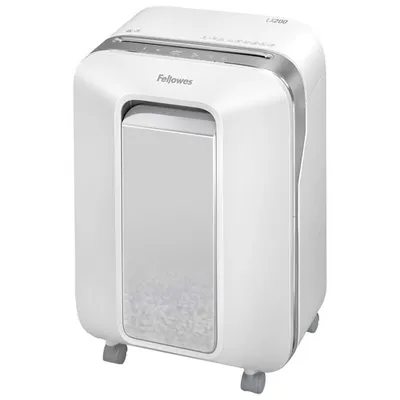 Fellowes 12-Sheet Micro-Cut Shredder (LX200) - White