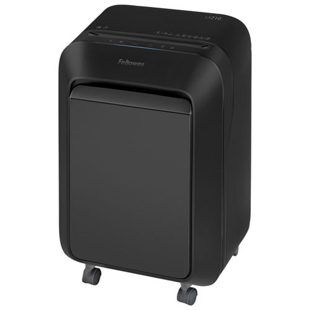 Fellowes 16-Sheet Micro-Cut Shredder (LX210) - Black