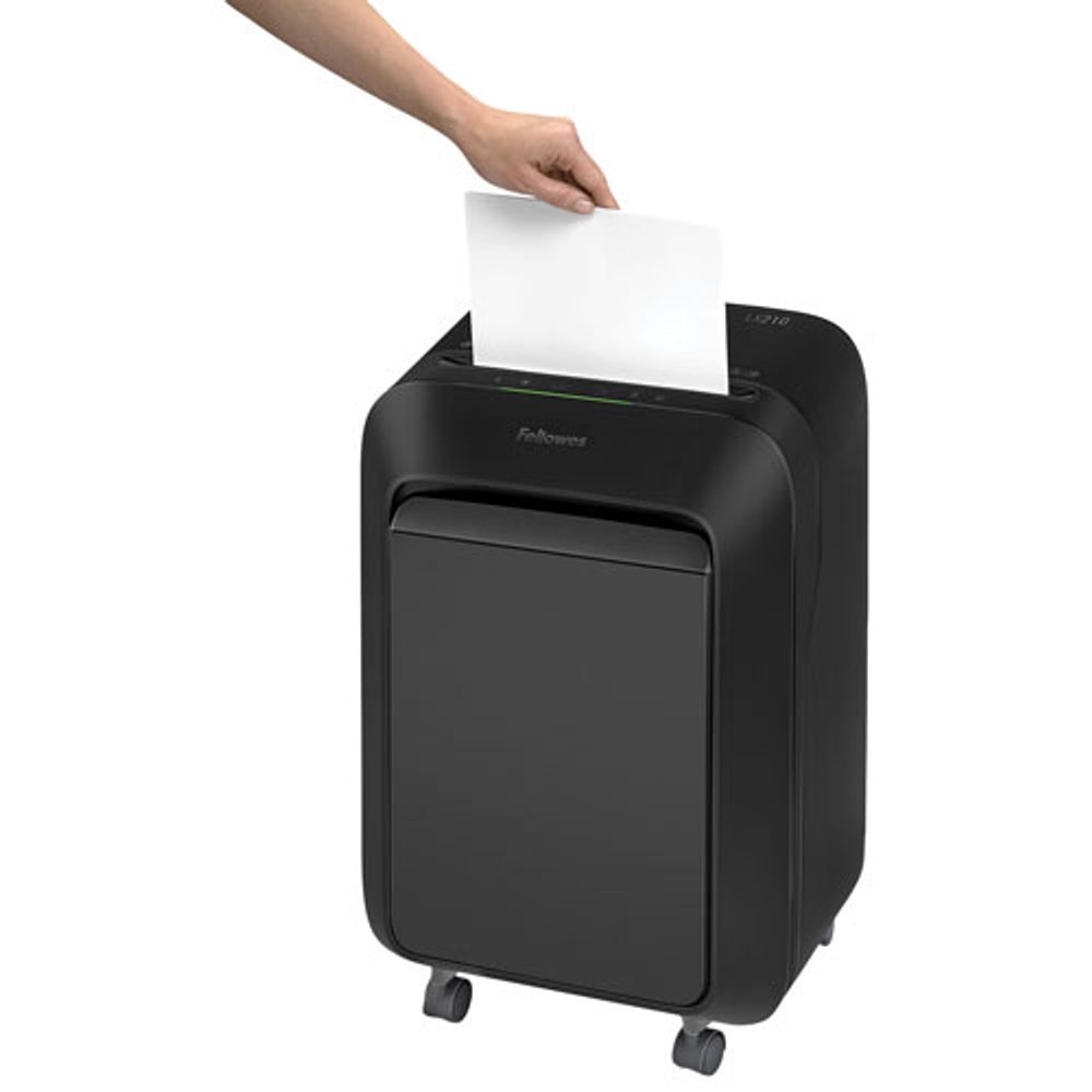 Fellowes 16-Sheet Micro-Cut Shredder (LX210) - Black