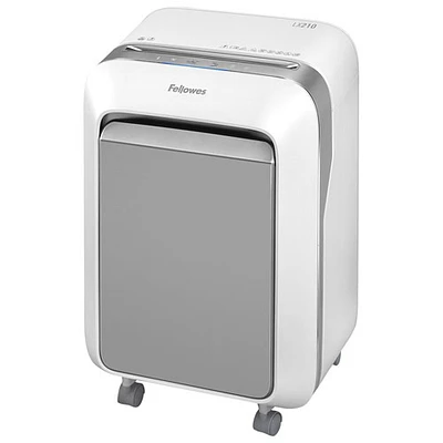 Déchiqueteuse à coupe micro de 16 feuilles de Fellowes (LX210) - Blanc