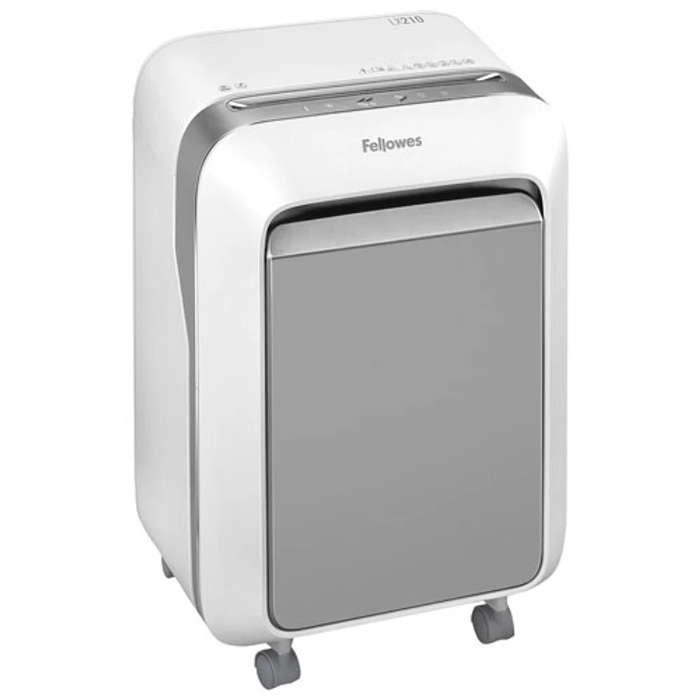 Déchiqueteuse à coupe micro de 16 feuilles de Fellowes (LX210) - Blanc