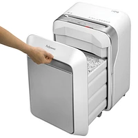 Déchiqueteuse à coupe micro de 16 feuilles de Fellowes (LX210) - Blanc