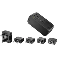 Adaptateur et convertisseur de voyage d'Insignia - Noir - Exclusivité de Best Buy