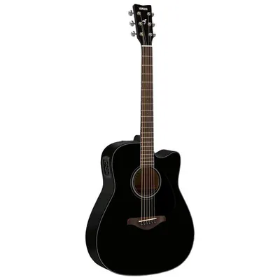 Yamaha FGX800C Acoustic/Electric Guitar - Black