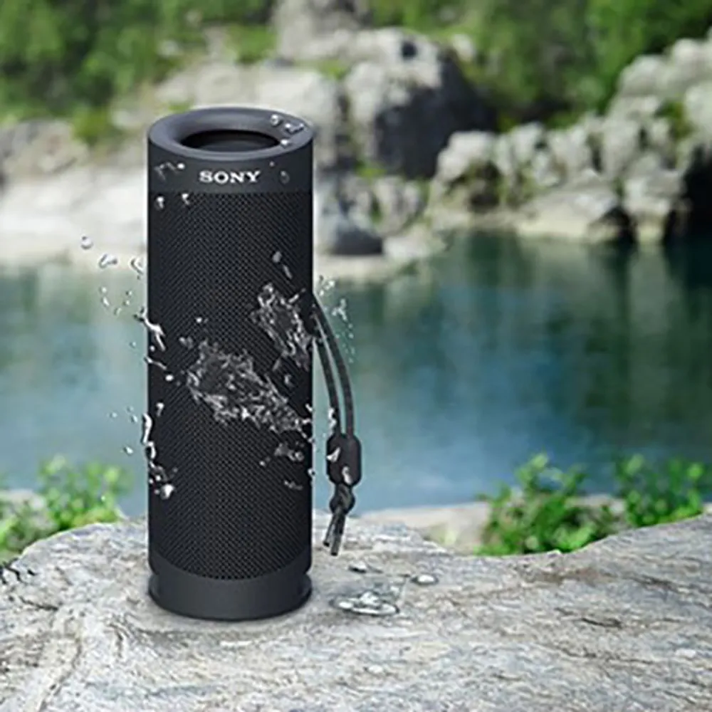 Sony SRS-XB23 EXTRA BASS Waterproof Bluetooth Wireless Speaker - Black