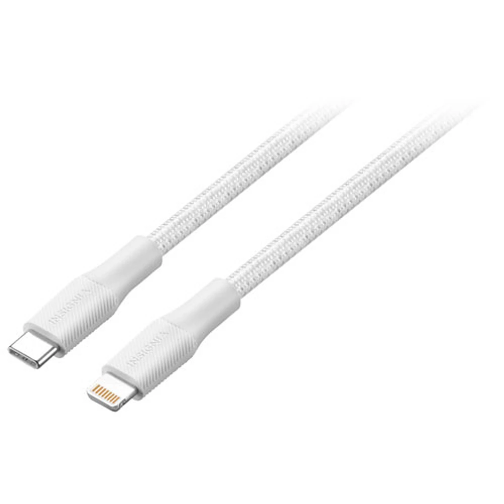 Insignia 3.0m (9.8 ft.) Lightning to USB-C Cable - Moon Grey - Only at Best Buy