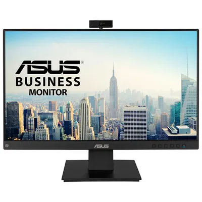 ASUS 24" FHD 60Hz 5ms GTG IPS LED Business Monitor with Webcam (BE24EQK) - Black