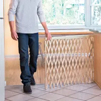 Evenflo Expansion Walk-Thru Hardware Mounted Safety Gate - Natural