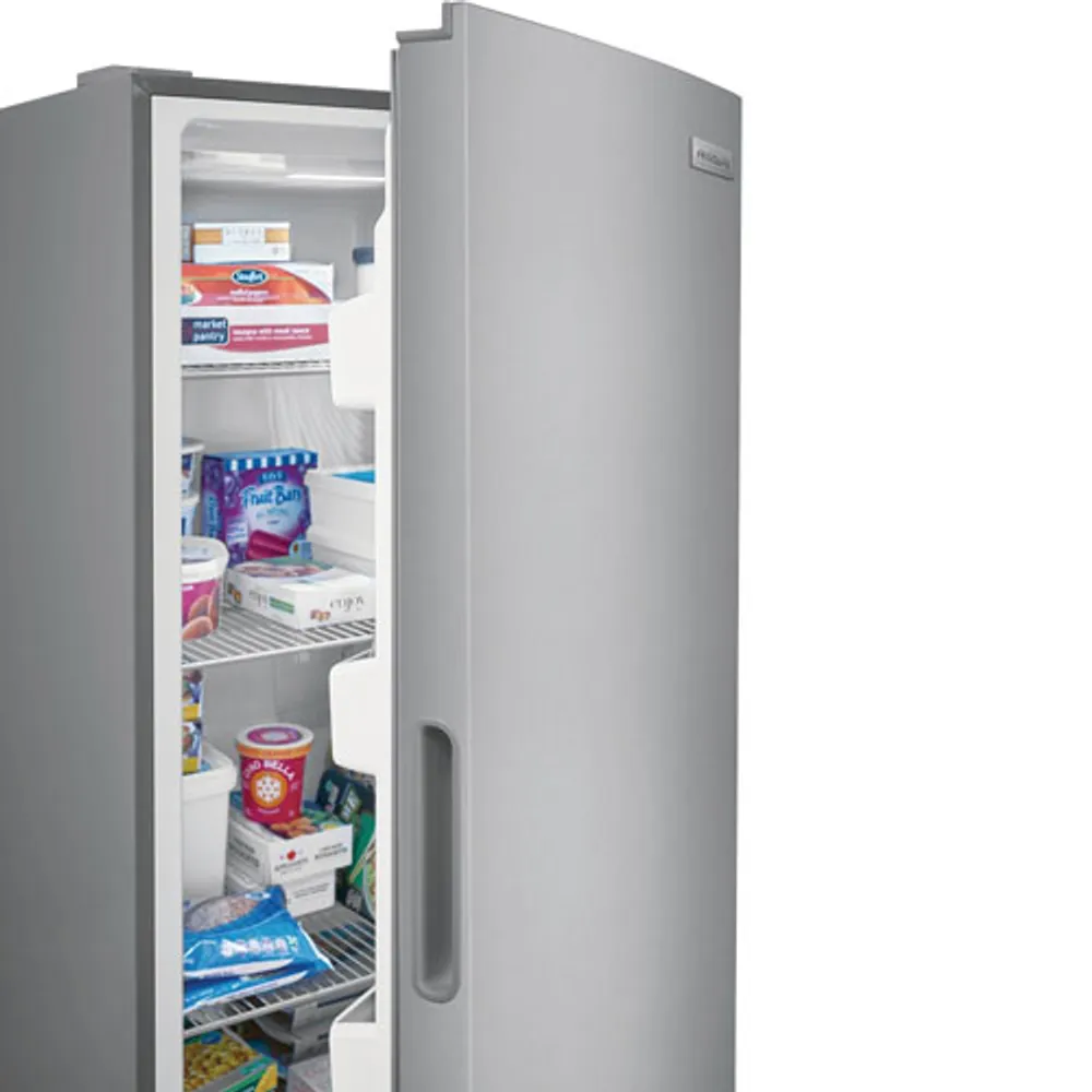 Frigidaire 15.5 Cu. Ft. Frost-Free Upright Freezer (FFFU16F2VV) - Brushed Steel