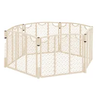 Evenflo Pressure/Hardware Mounted/ Freestanding Versatile Play Space - Cream