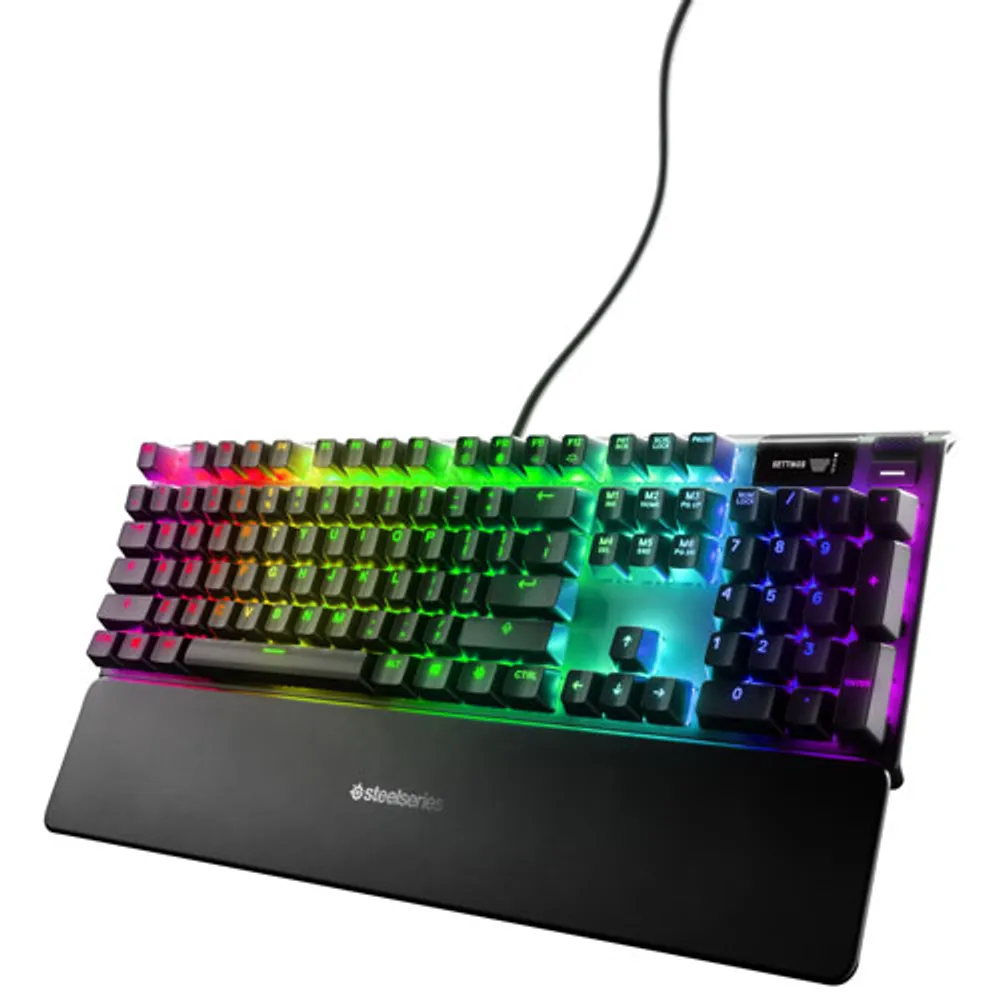 SteelSeries Apex Pro Backlit Mechanical OmniPoint Gaming Keyboard